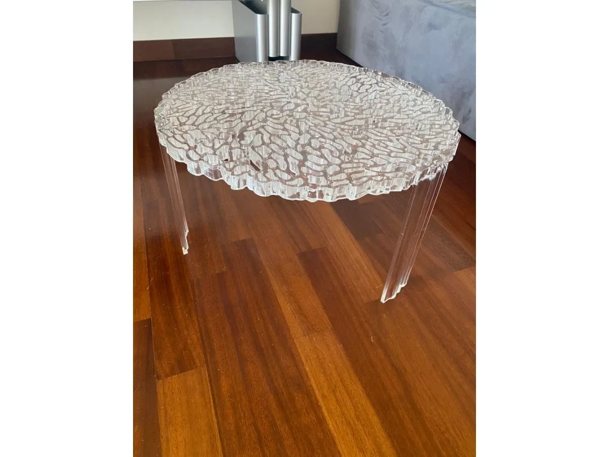 Set of 2 T-Table coffee tables, Kartell 2
