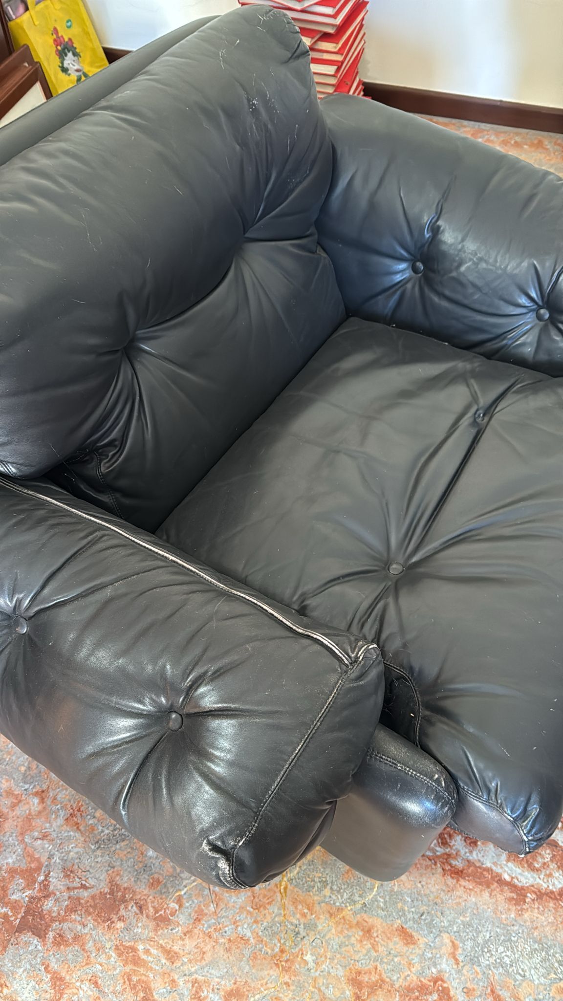 Set of 2 Coronado armchairs Afra & Tobia Scarpa, B&B Italia 7