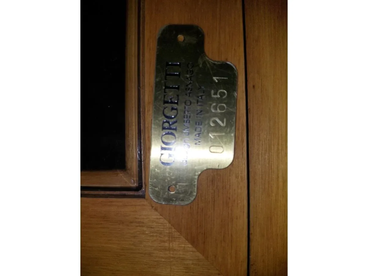 Consolle vintage in legno di faggio (anni'60), Giorgetti 1