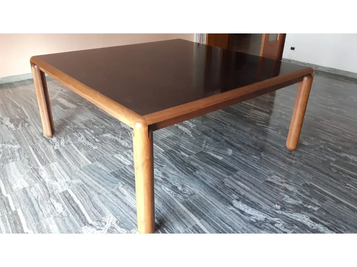 Tavolo quadrato vintage (anni '60), Cassina 1