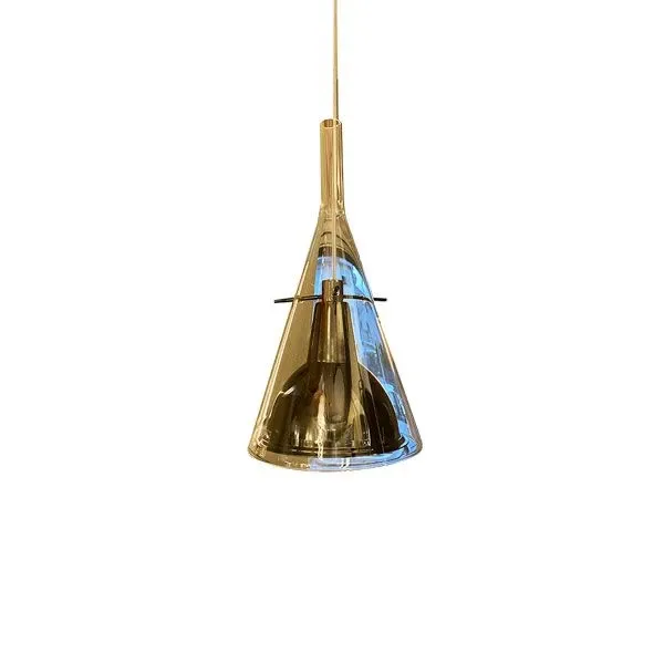 Flûte suspension lamp in aluminum (black), FontanaArte 1