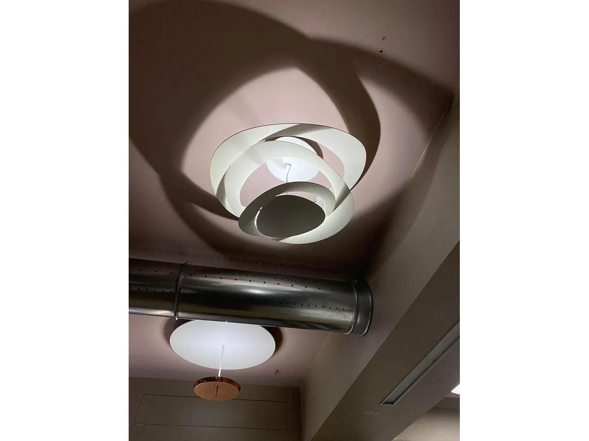 Pirce Mini ceiling lamp in aluminum (LED), Artemide 2