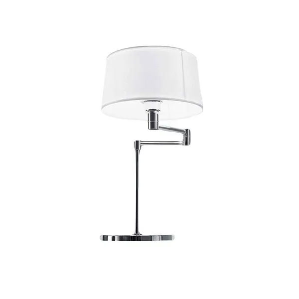 Classic polished chrome table lamp, Panzeri image