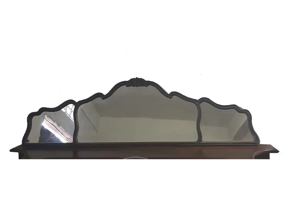 Specchio vintage in legno intagliato (anni '60), Merlin 5