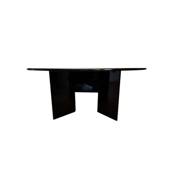 Antella console table in lacquered MDF (black), Simon image