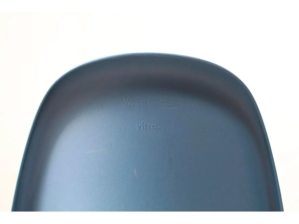 Sedia Mini Verner Panton blu 1