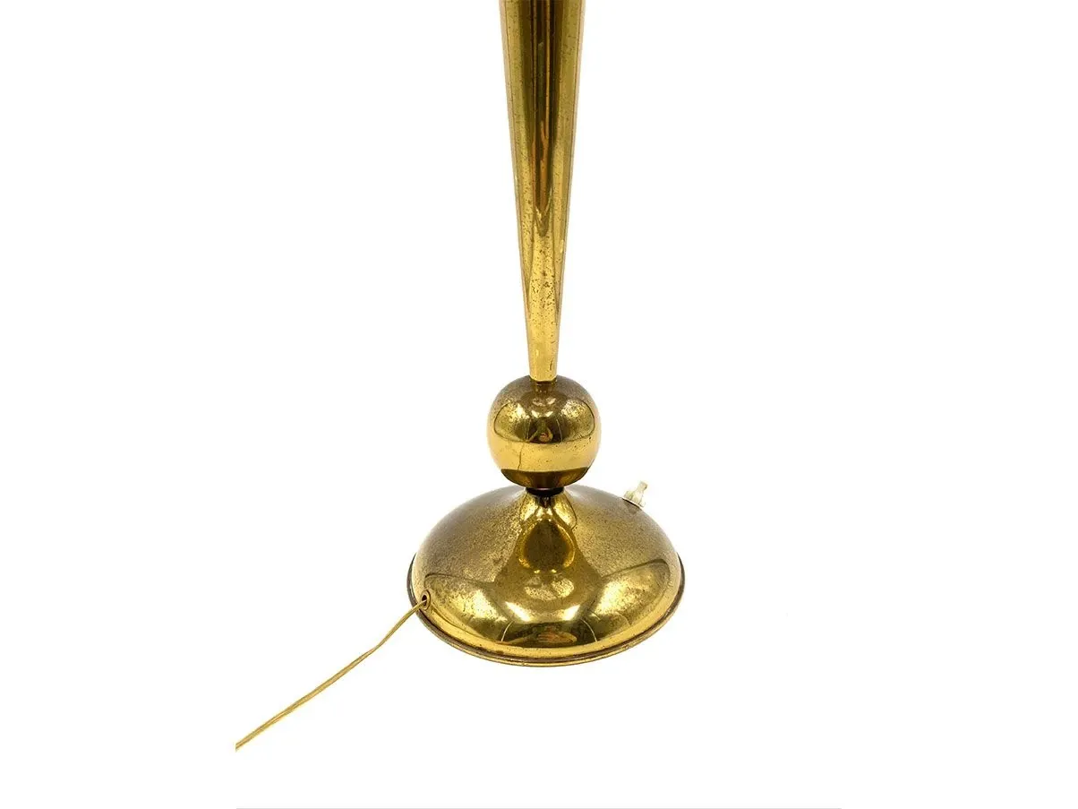 Lampada da tavolo vintage mod. 143 in ottone 7