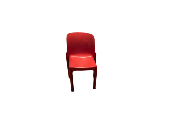 Selene chair by Vico Magistretti (red), Artemide image