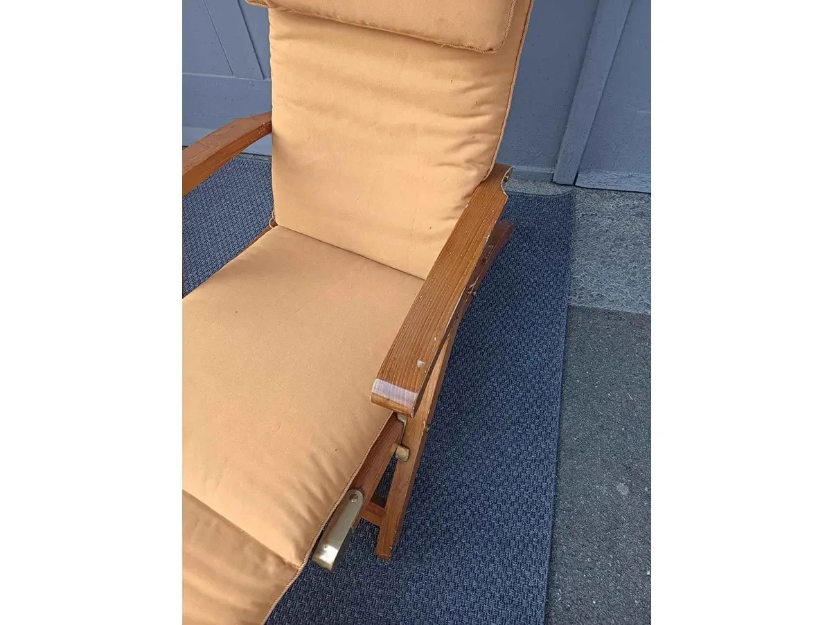 Set aus 2 Teakholz-Liegen Commodore 9