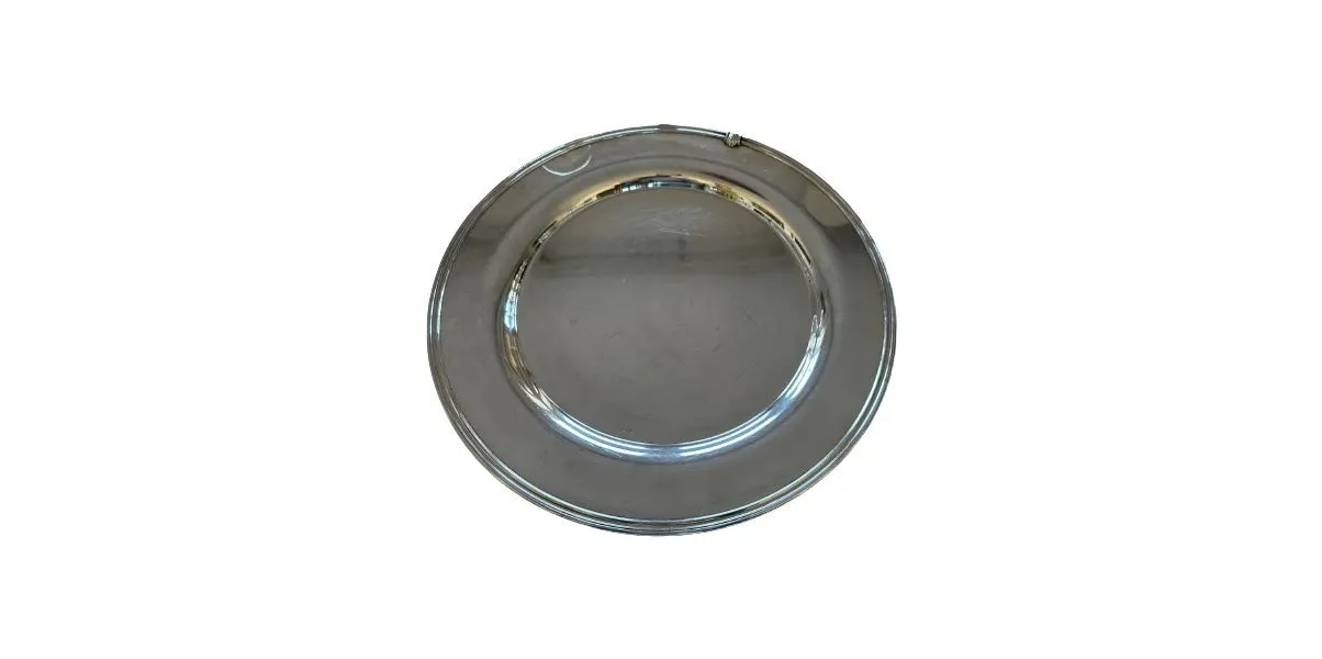 Round steel tray, Sambonet image