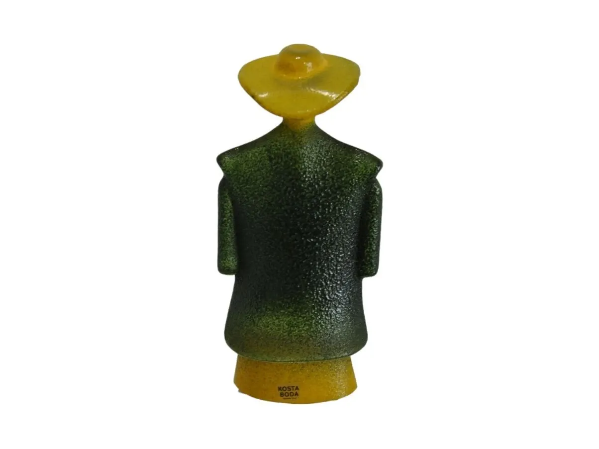 Scultura Poncho verde, Kosta Boda 2