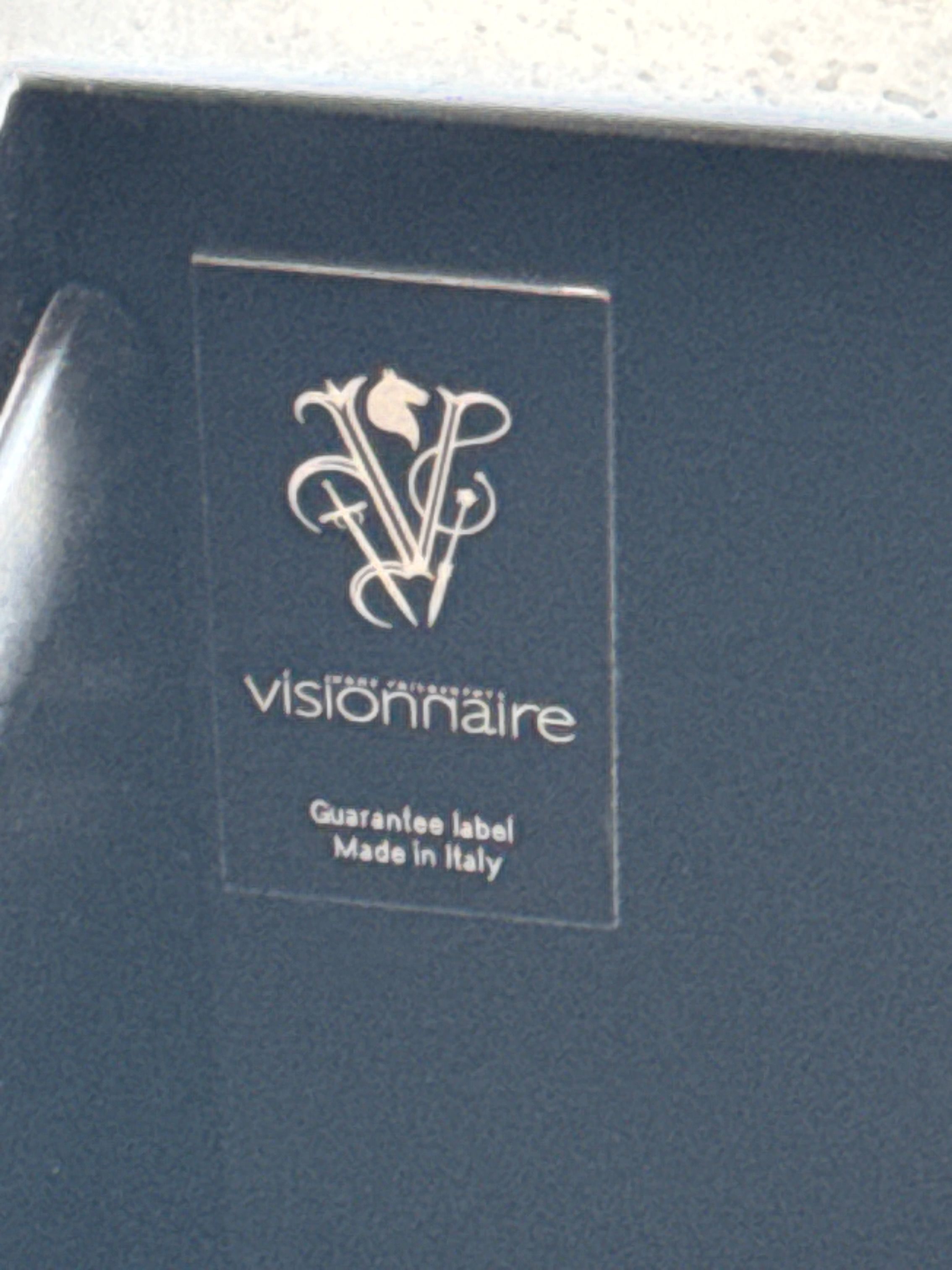 Coppia di comodini in vetro specchiato Brand