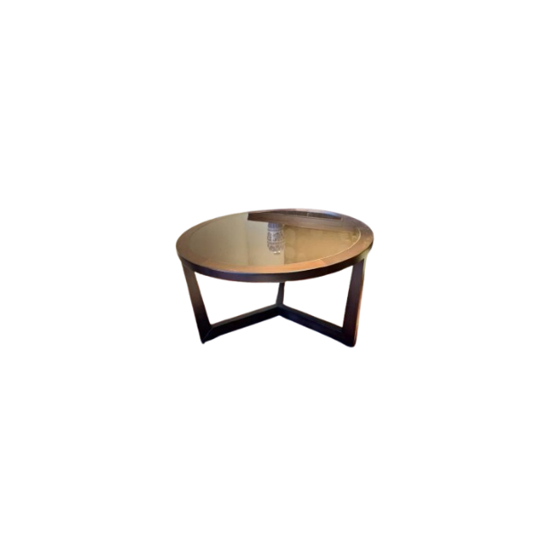 Reverso 90 round coffee table, Giorgetti image