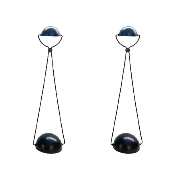 Set of 2 Meridiana table lamps by Paolo Piva, Stefano Cevoli image