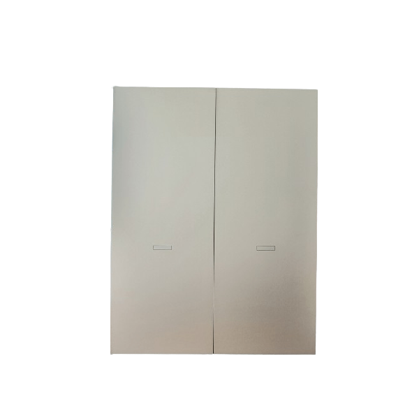 Wardrobe with 2 white sliding doors, Porro image