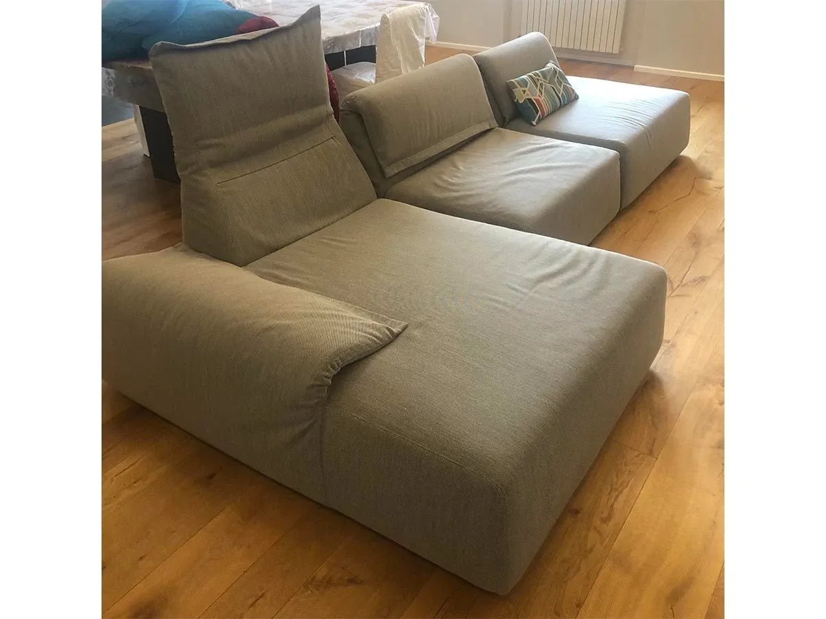 Highlands modular sofa with peninsula, Moroso 1