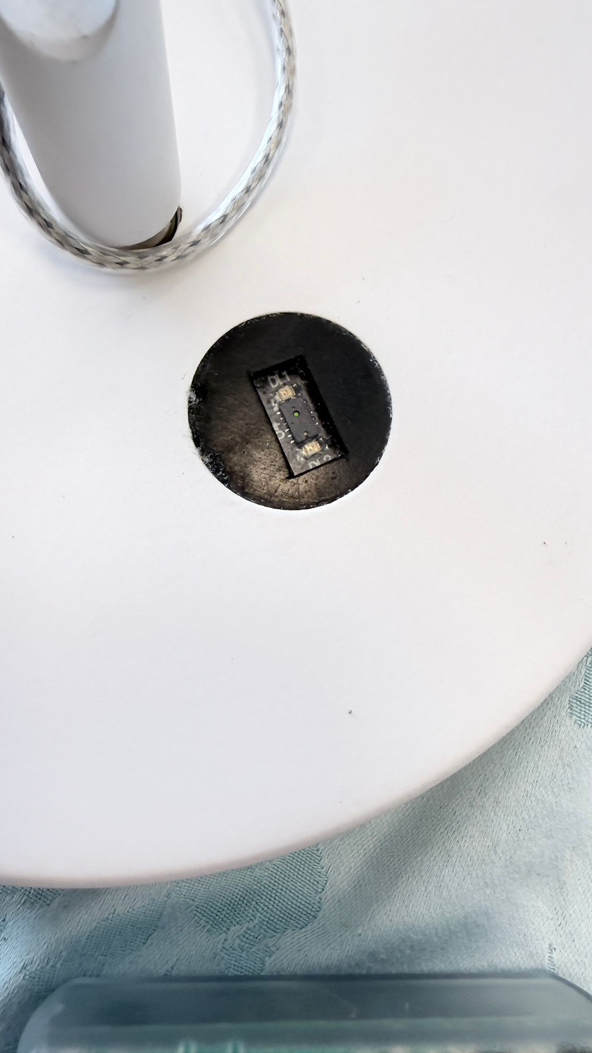 Tecla White Table Lamp Front