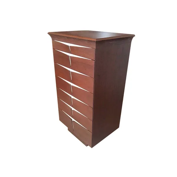 Le Ali tallboy in walnut and ash wood, Eco & Co image