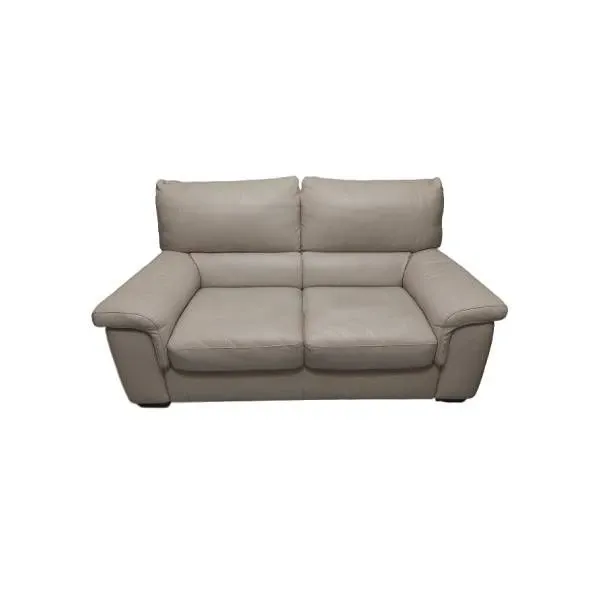 2 seater sofa in leather, Divani&Divani by Natuzzi image