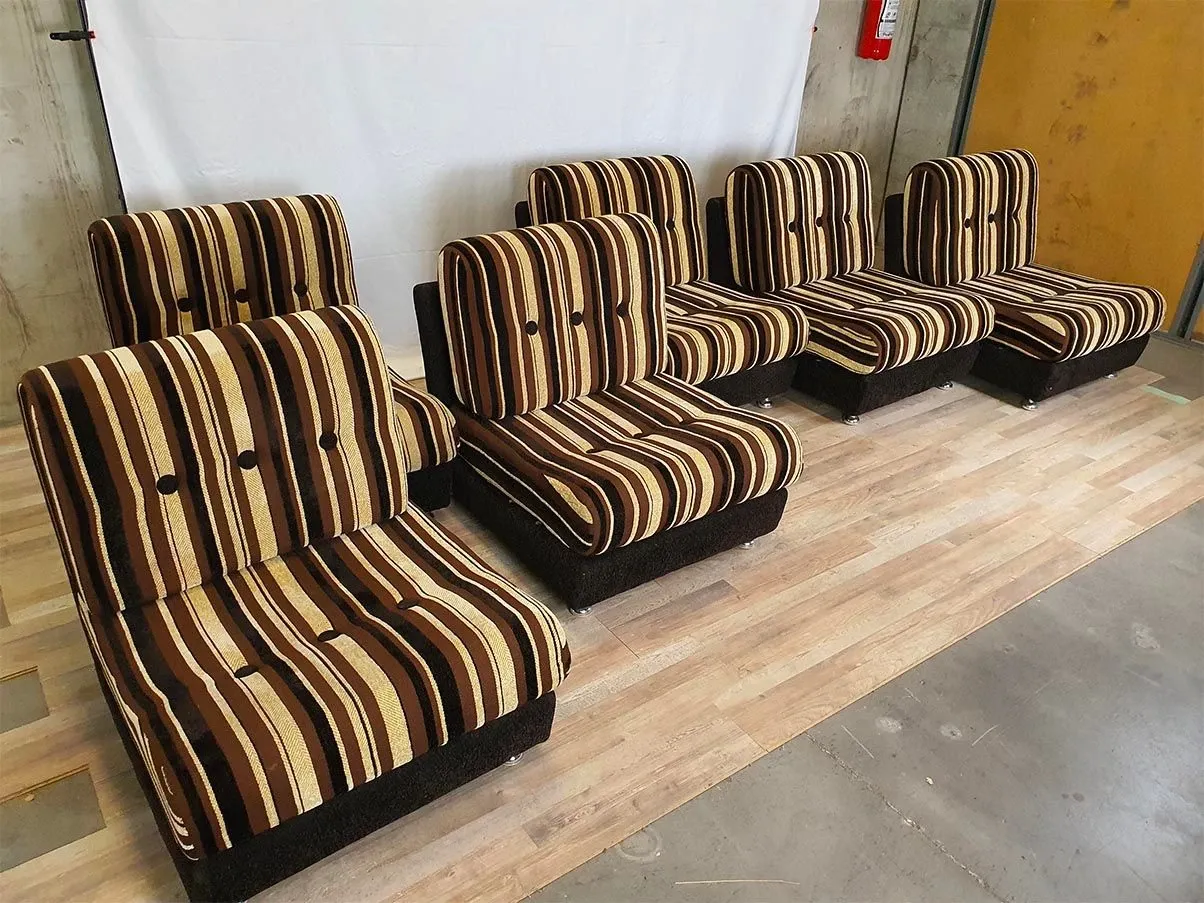 Vintage Modulares Sofa aus den 70er Jahren 6