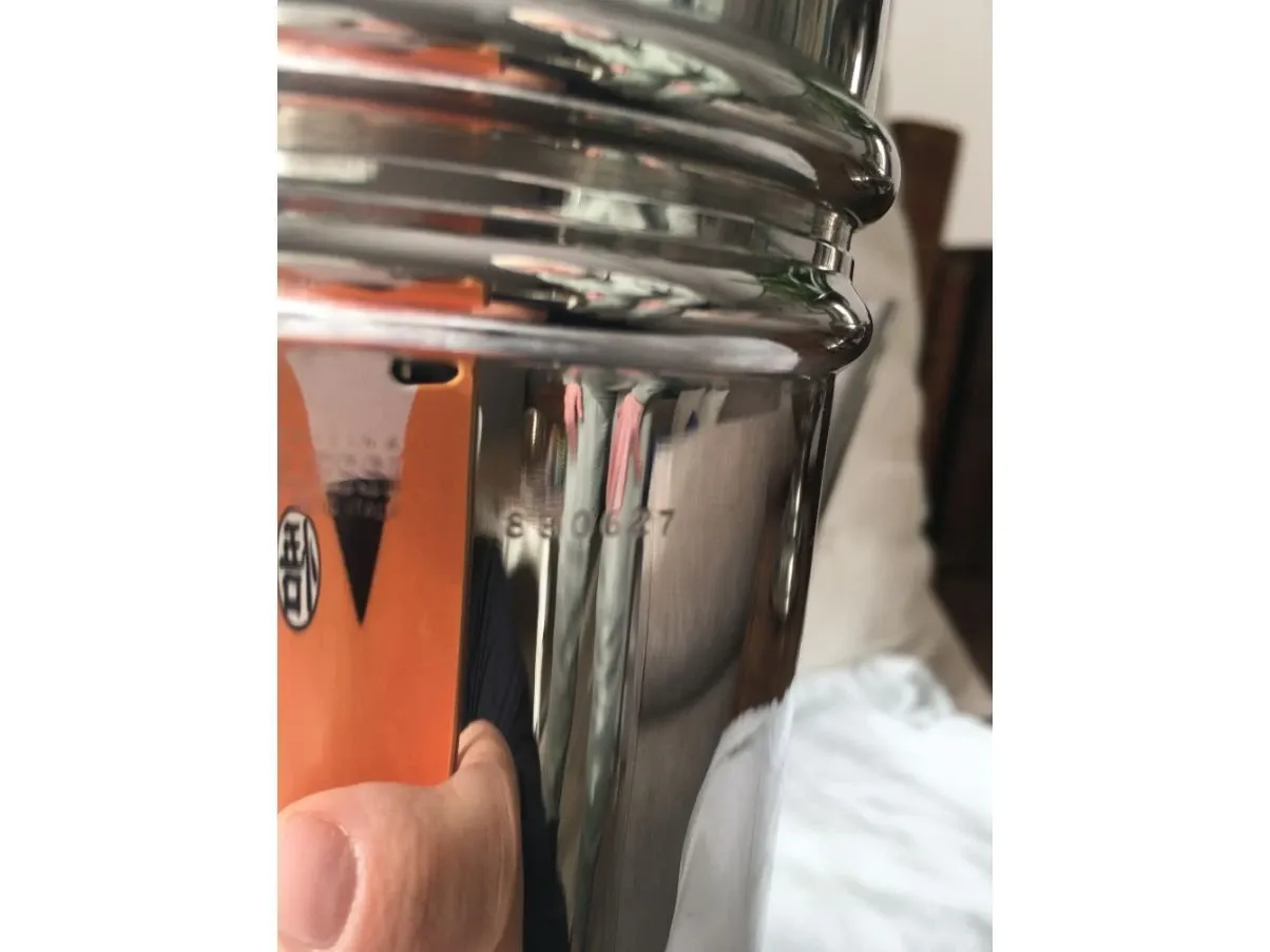 Caffettiera di Riccardo Dalisi in legno e acciaio, Alessi  6