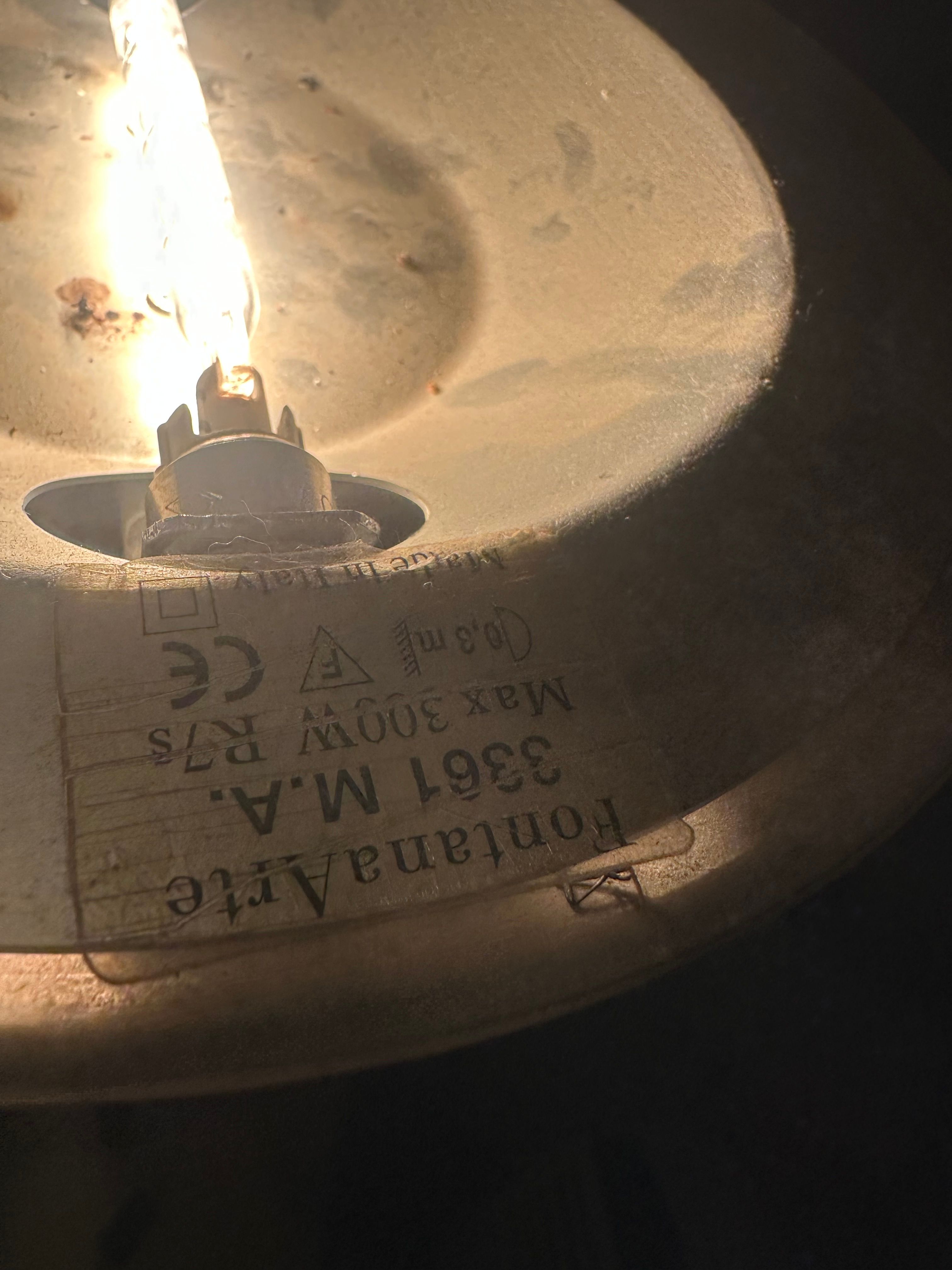 3361 Floor Lamp by Dominique Perrault and Gaëlle Lauriot-Prévost Brand