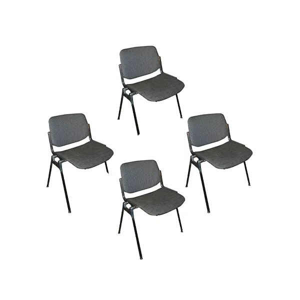 Set of 4 vintage chairs by G.Piretti (1960s), Anonima Castelli image