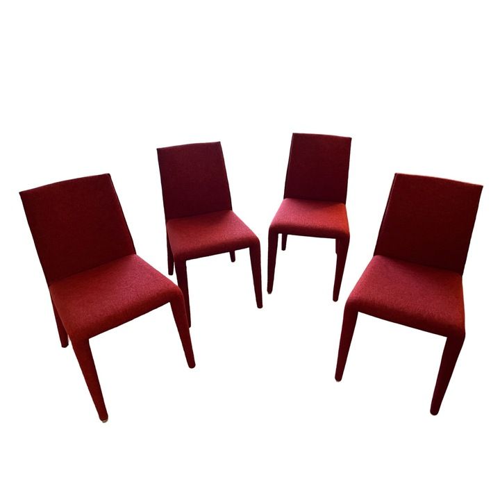 Set of 4 Vol Au Vent Mario Bellini chairs, B&B Italia image