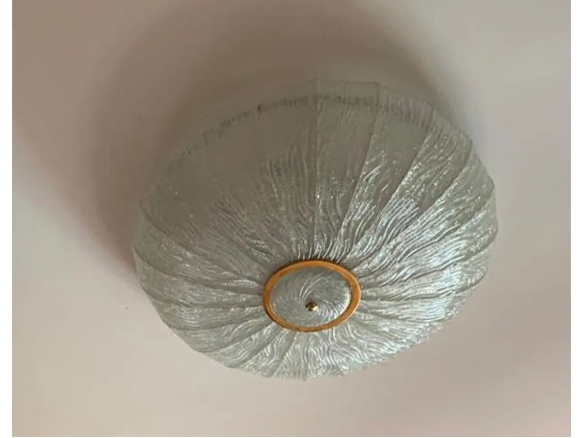 Lampada da soffitto Royal cristallo ottone, Barovier & Toso 4