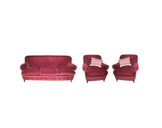 Set sofa and 2 armchairs (1960s) image