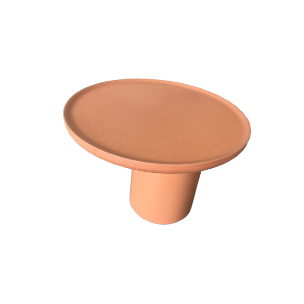 Tavolino Louisa in cemento rosso mattone image