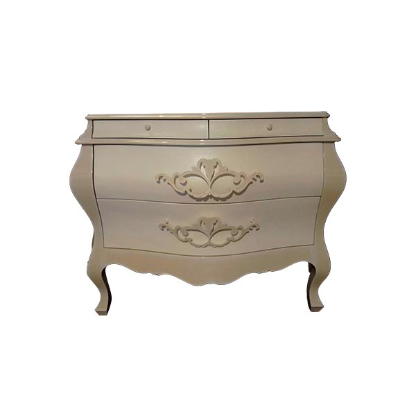 Classic Turandot chest of drawers in wood (beige), CorteZari image