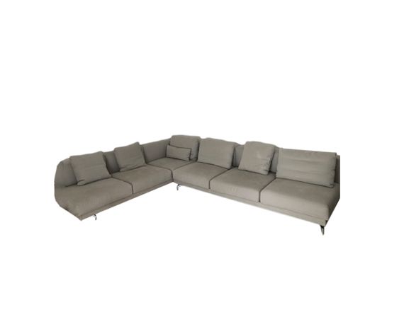 Dude modular sofa in fabric (2 separable modules), Dema image