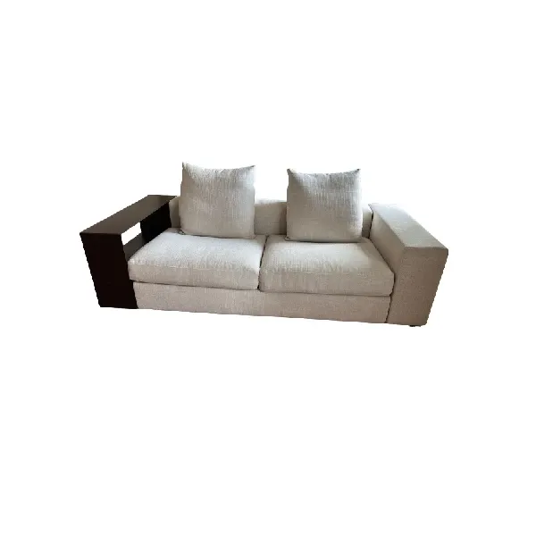 Groundpiece 2 seater sofa ecrù, Flexform image