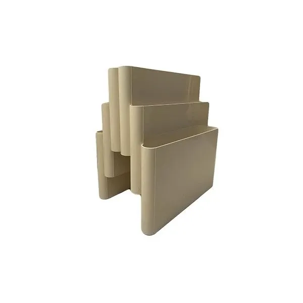 Portariviste vintage con 6 tasche (bianco), Kartell 4