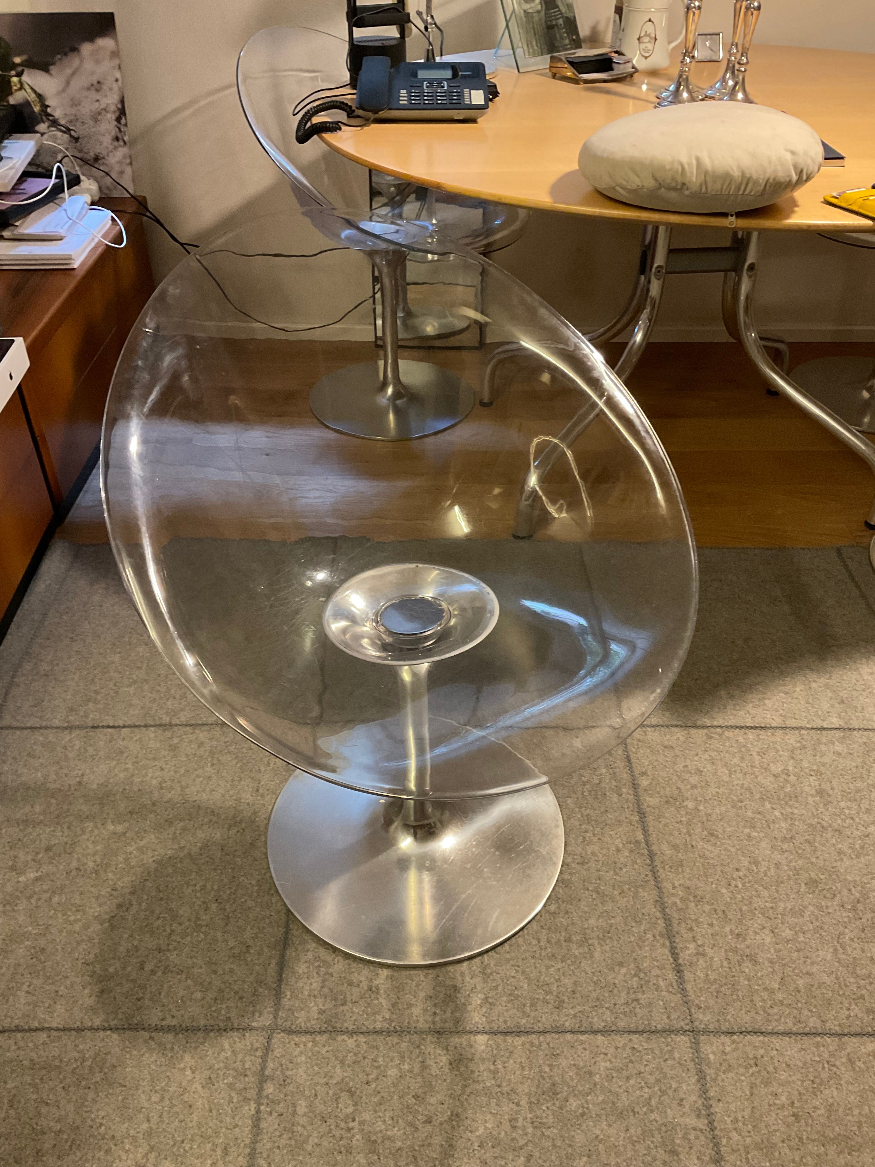 Philippe Starck Sedie Kartell Trasparenti Colorate Sedie Eros