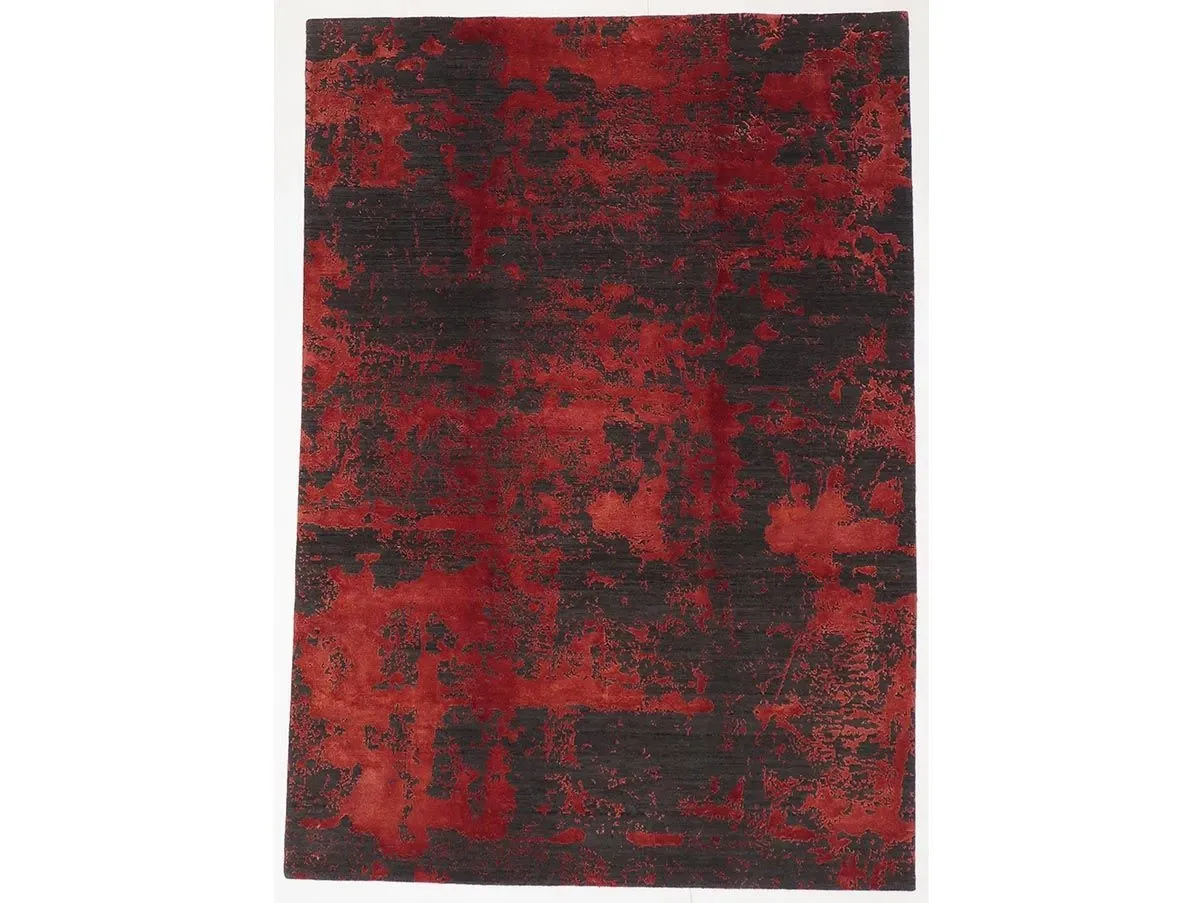 Tappeto rettangolare Jaipur 45417 in lana (rosso), Cabib 6