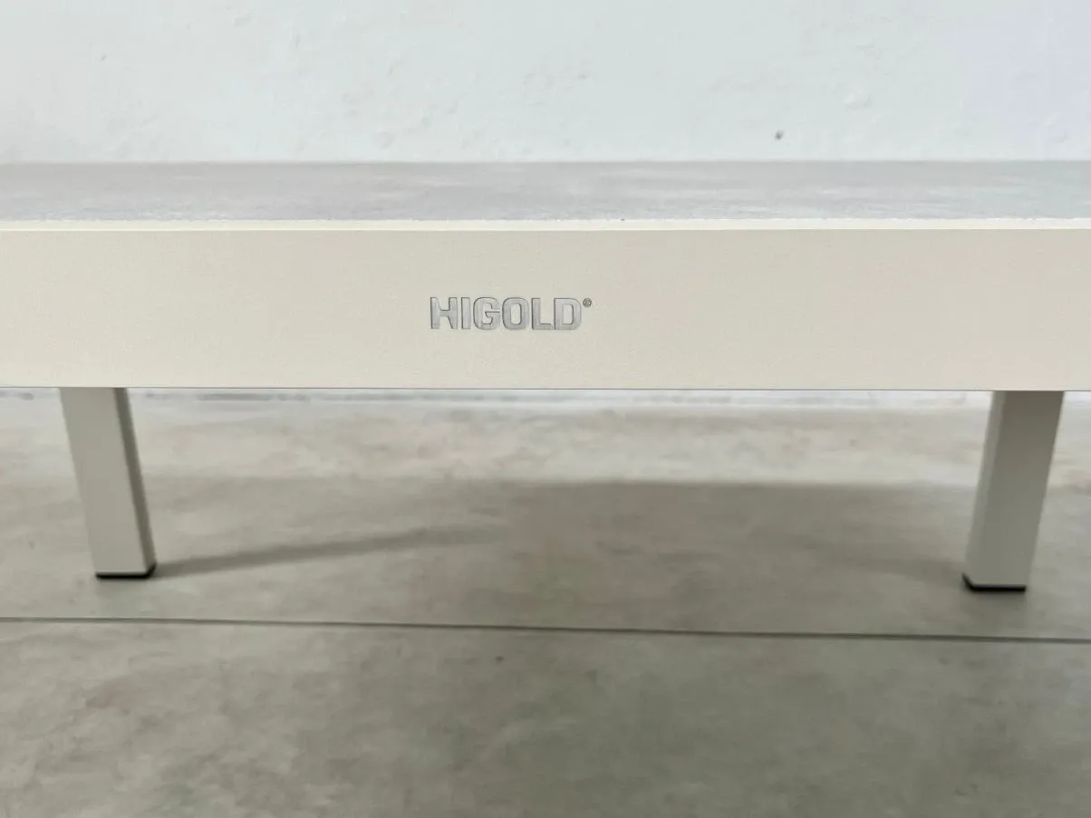 Nofi 2.0 coffee table in painted aluminium, Higold 1