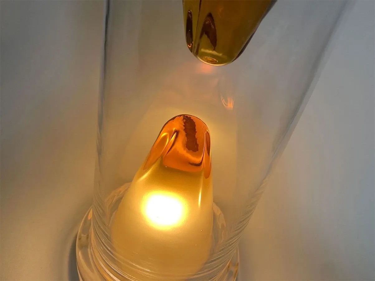 Nerolia glass diffuser table lamp (dimmer), Oluce 