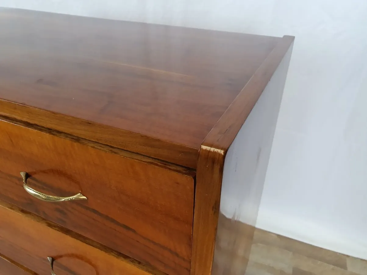 Vintage Kommode mit 4 Schubladen (50er Jahre) 7