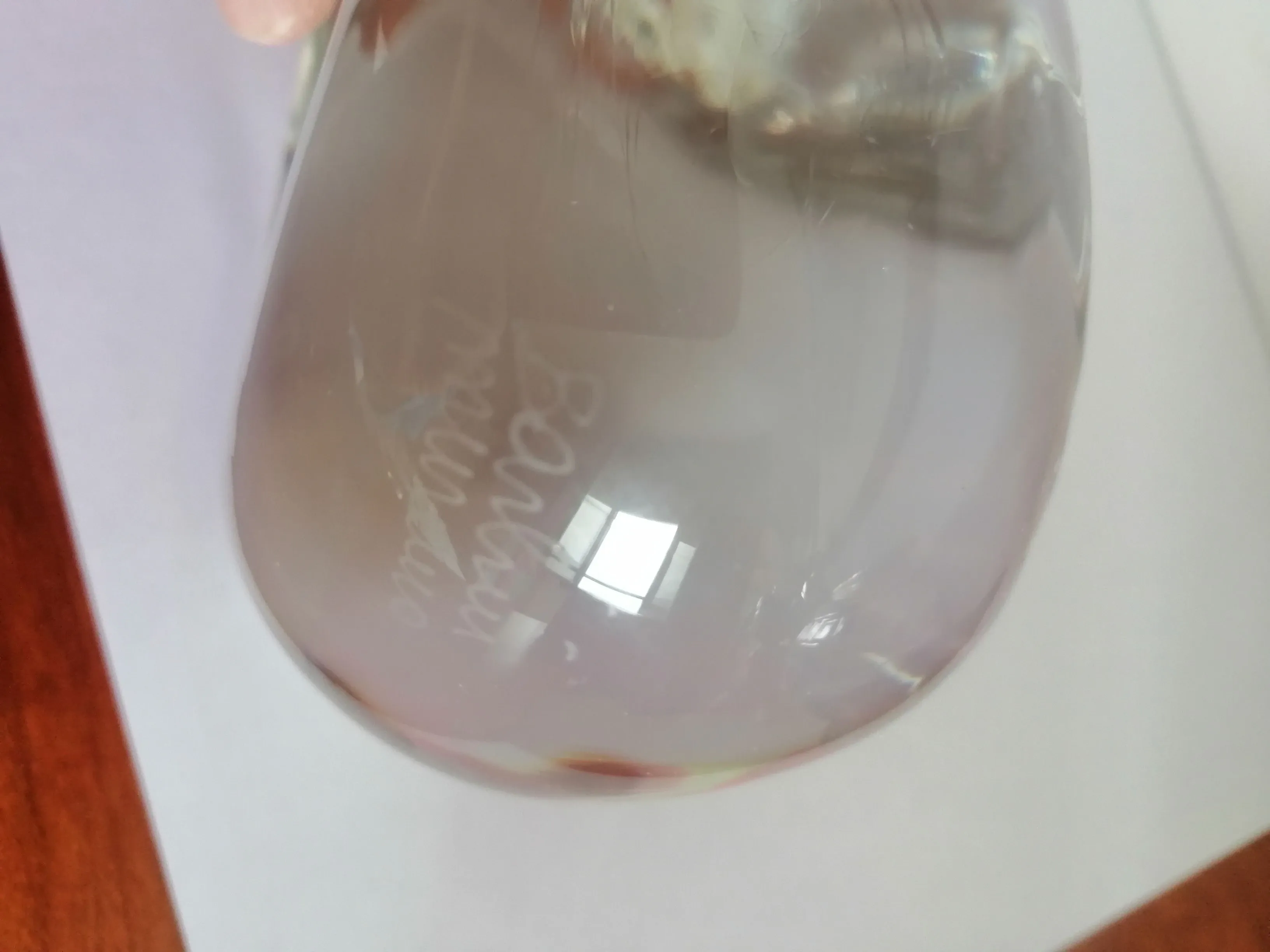 Sculpture de table galet par Alfredo Barbini 5