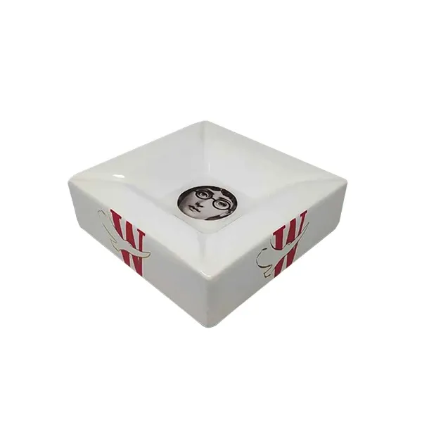 Porcelain ashtray for Winston, Fornasetti image