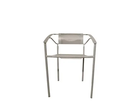 Prado metal stackable chair (grey), Fly Line image