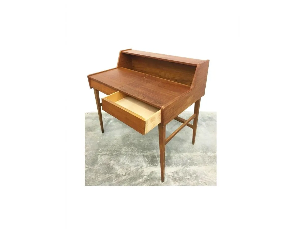 Scrittoio in teak anni '50 2