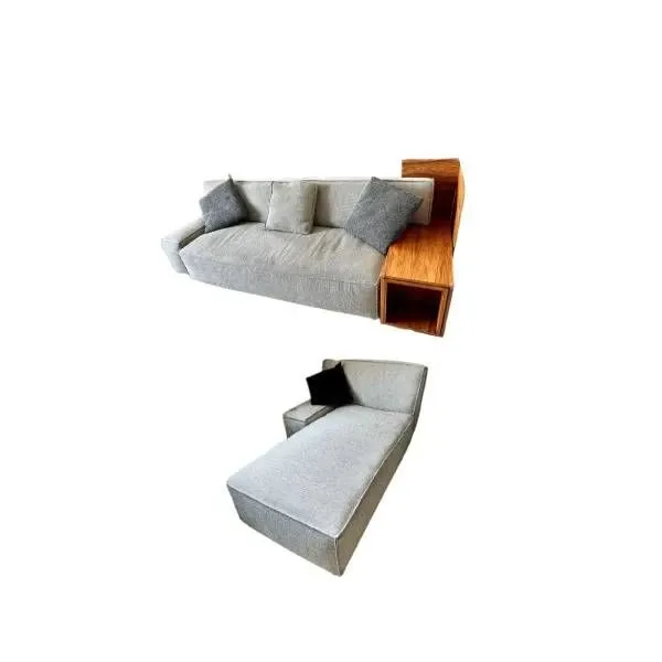 Set divano MyWorld e chaise longue di Philippe Starck, Cassina 