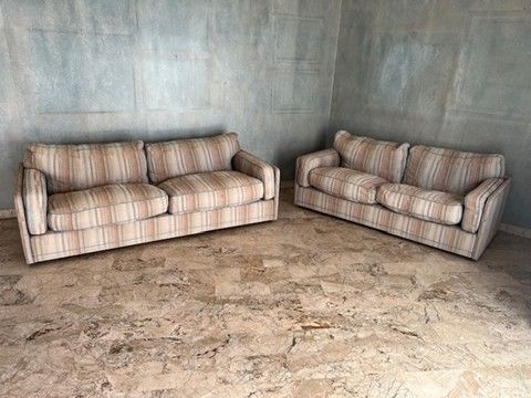 Coppia di divani in tessuto (anni '90) Main