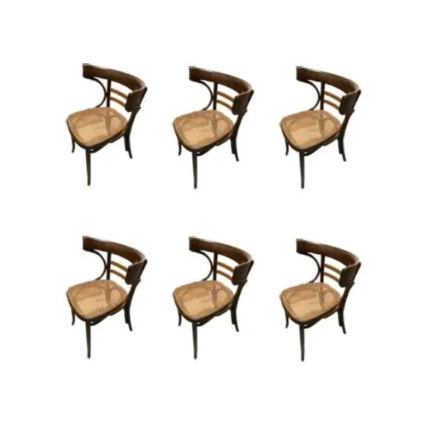 Set 6 sedie in legno curvato, Sautto e Liberale  image