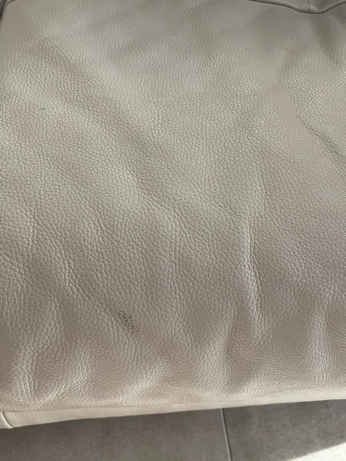 Divano 3 posti  in pelle primo fiore (beige), Natuzzi 8
