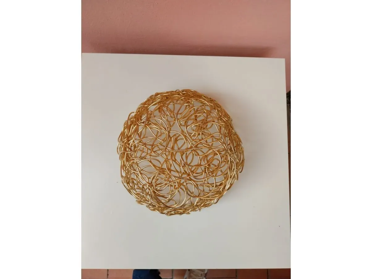 Nuvem centerpiece in anodized aluminum 5