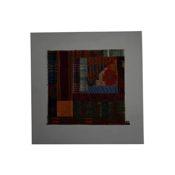 Tapestry with Missoni fabric on lacquered wood, Saporiti Italia image